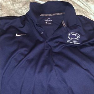 Men’s Nike Navy Penn State Performance Polo